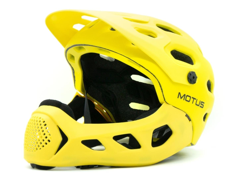 Motus Kask MTB żółty M/L